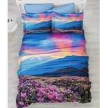 Спален комплект 3D памучен сатен - ИЗГРЕВ